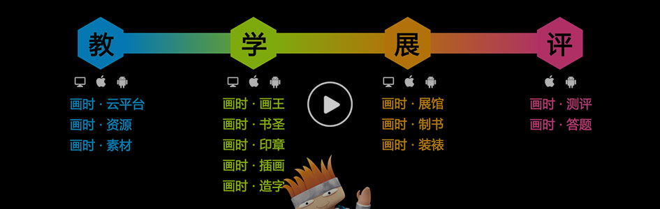 畫(huà)時(shí)書(shū)畫(huà)云演示